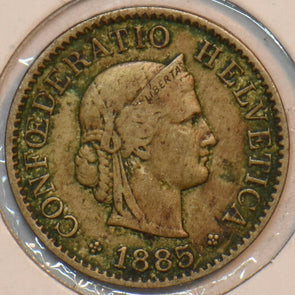 Switzerland 1885 5 Rappen 152262 combine shipping