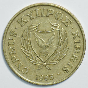 Cyprus 1983 20 Cents Birdanimal 904479 combine shipping