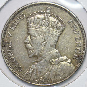 New Zealand 1933 1/2 Crown Ram animal George V 292901 combine shipping