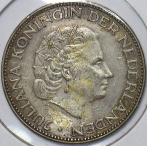 Netherlands 1959 2 1/2 Gulden 195306 combine shipping