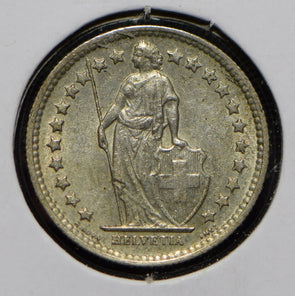 Switzerland 1959 1/2 Franc  191101 combine shipping