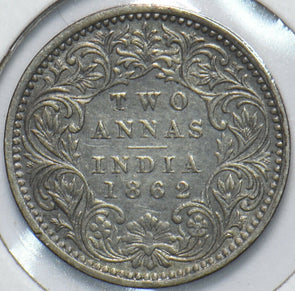 British India 1862 C 2 Annas 294023 combine shipping