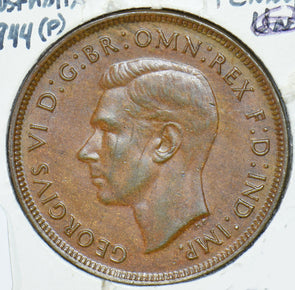 Australia 1944 1 Penni kangaroo animal  290404 combine shipping