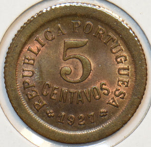 Portugal 1927 5 Centavos 297124 combine shipping