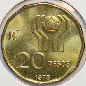 Argentina 1978 20 Pesos 193028 combine shipping