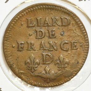 France 1657 Liard F0142 combine shipping
