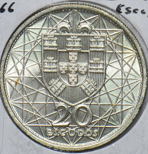 Portugal 1966 20 Escudos 295791 combine shipping