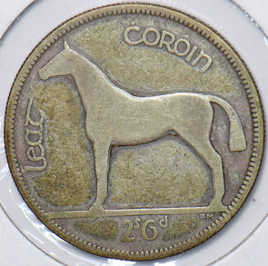 Ireland 1928 2 Shilling 6 Pence Horse animal 194677 combine shipping