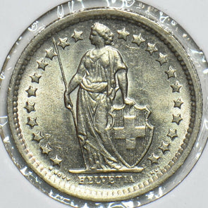 Switzerland 1968 1/2 Franc 197283 combine shipping