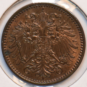 Austria 1900 Heller Eagle animal 193388 combine shipping