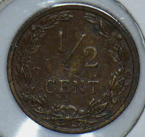 Netherlands 1906 1/2 Cent Lion animal 190730 combine shipping
