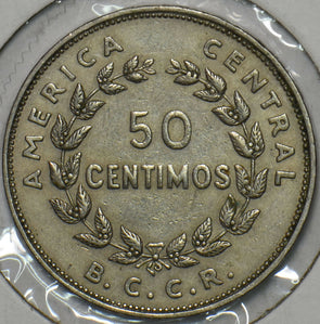 Costa Rica 1965 50 Centimos 196269 combine shipping