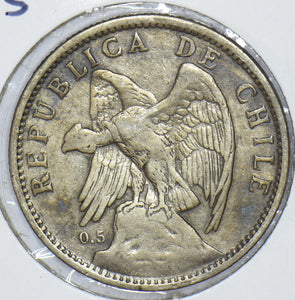 Chile 1922 Peso Condor animal 291209 combine shipping