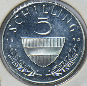 Austria 1965 5 Schilling Horse animal Proof 192860 combine shipping