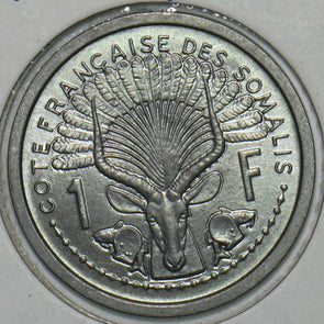 Somaliland 1959 Franc Antelope animal French 196982 combine shipping