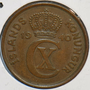 Iceland 1940 5 Aurar 151704 combine shipping