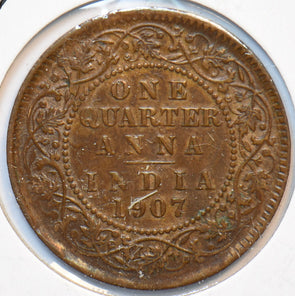 British India 1907 C 1/4 Anna 192976 combine shipping