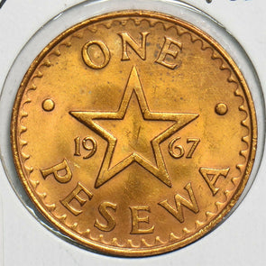 Ghana 1967 Pesewa 298423 combine shipping