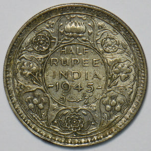 India British 1945 1/2 Rupee 151682 combine shipping