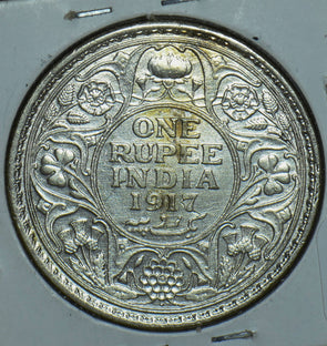 British India 1917 Rupee 190797 combine shipping