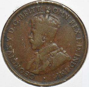 Australia 1913 Penny Georgivs V 902227 combine shipping