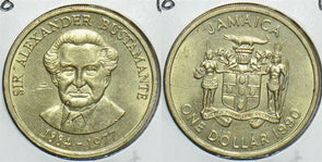 Jamaica 1990 Dollar UNC 904681 combine shipping