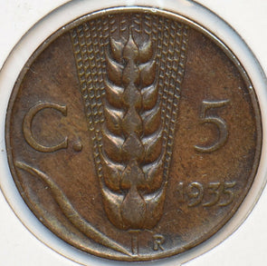 Italy 1935 R 5 Centesimi 150871 combine shipping