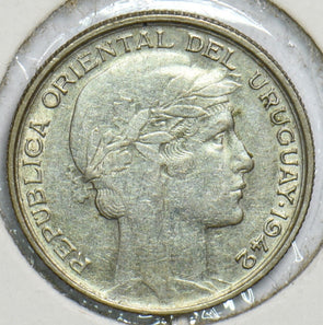 Uruguay 1942 20 Centesimos 240968 combine shipping