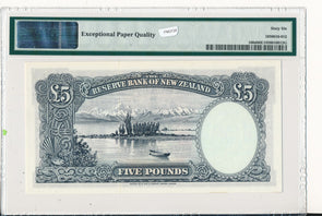 New Zealand 1960 ~7 5 Pound PMG GEM UNCIRCULATED 66 EPQ PM0126 pick# 160d combin
