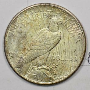 1925 Peace Dollar Silver MS + (? UNC) U0261