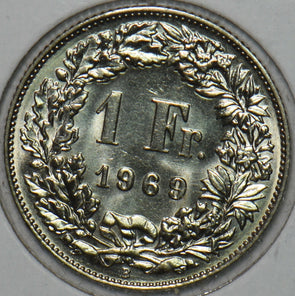 Switzerland 1969 Franc BU 152246 combine shipping