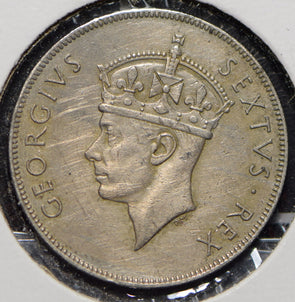 East Africa 1948 Shilling Lion animal  191312 combine shipping