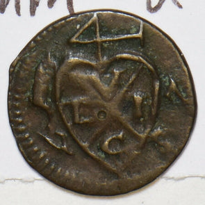 Malaya 1787 1/4 Cent/Keping Malay Peninsula RRR 12mm 0.9gram M0372 combine shipp