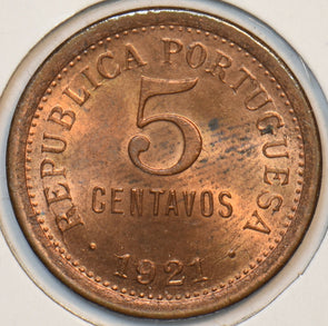 Portugal 1921 5 Centavos 297122 combine shipping