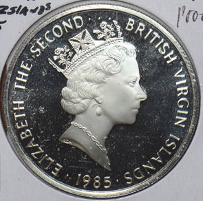 British Virgin Islands 1985 20 Dollars Proof 295080 combine shipping