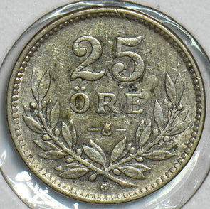 Sweden 1934 25 Ore 152940 combine shipping