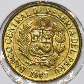 Peru 1967 10 Centavos 903846 combine shipping