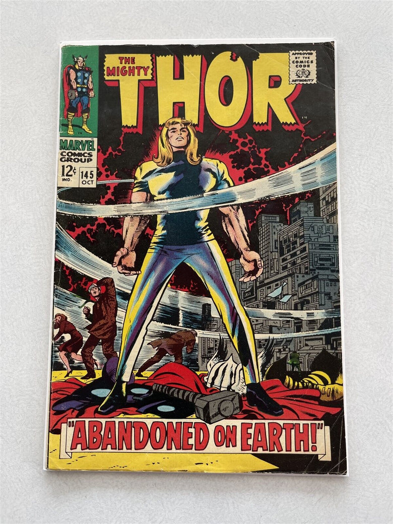 The Mighty Thor Issue#145 Oct, 1967 "This Battleground Earth" Decent used copy o