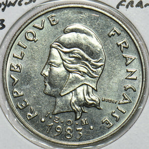 French Polynesia 1983 20 Francs 196901 combine shipping