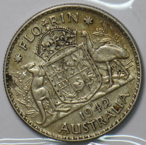 Australia 1942 S Florin Kangaroo animal 193657 combine shipping