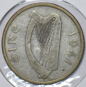 Ireland 1941 2 Shilling 6 Pence Horse animal 194652 combine shipping