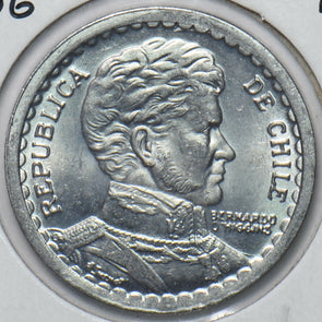 Chile 1956 S Peso BU 294905 combine shipping