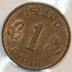 Iceland 1953 Eyrir 151691 combine shipping