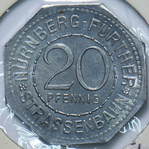 Germany 20 Pfening Bus Token 193313 combine shipping