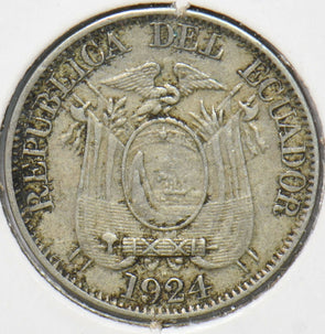 Ecuador 1924 10 Centavos  291002 combine shipping