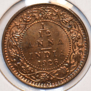 British India 1926 1/12 Anna 193113 combine shipping
