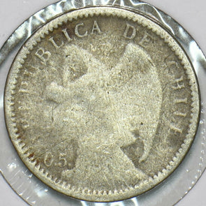 Chile 1907 10 Centavos 152697 combine shipping
