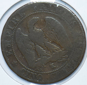 France 1856 K 5 Centimes Eagle animal 900608 combine shipping