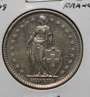 Switzerland 1979 2 Francs  150273 combine shipping