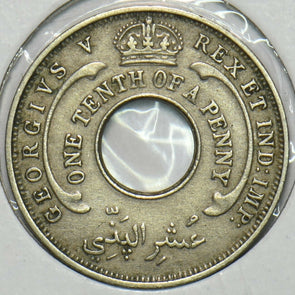 British West Africa 1935 1/10 Penny 903830 combine shipping